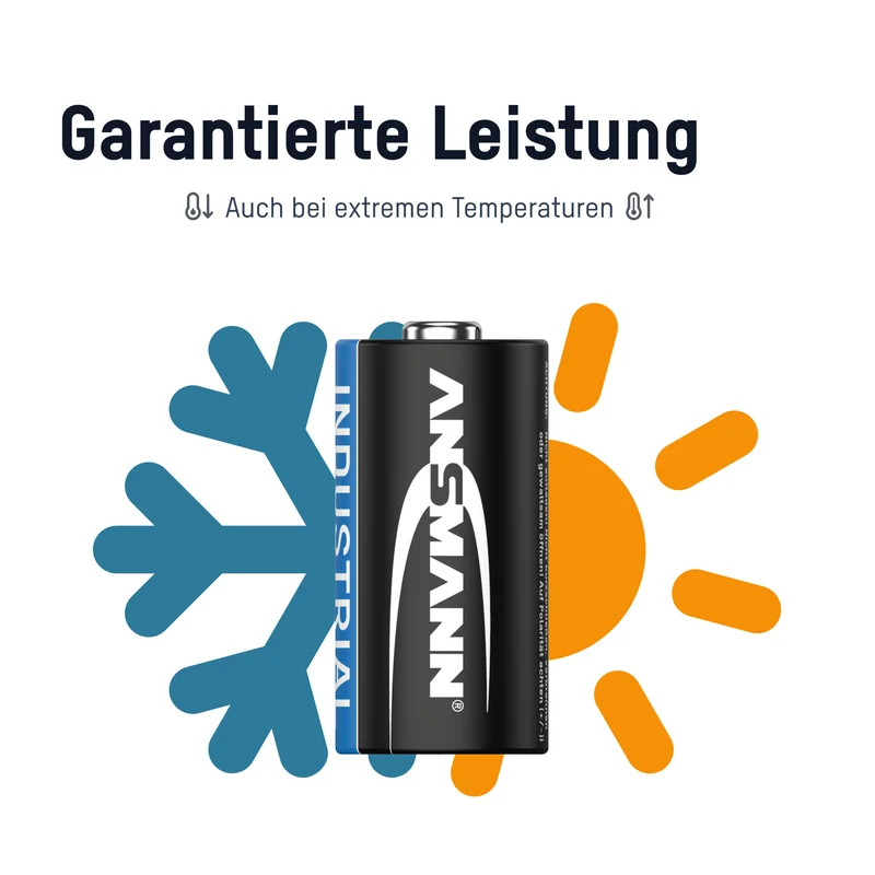 Ansmann Lithium Batterie CR123A / CR17335, 3 Volt, 10er Sparpack, perfekt für den alltäglichen Gebrauch