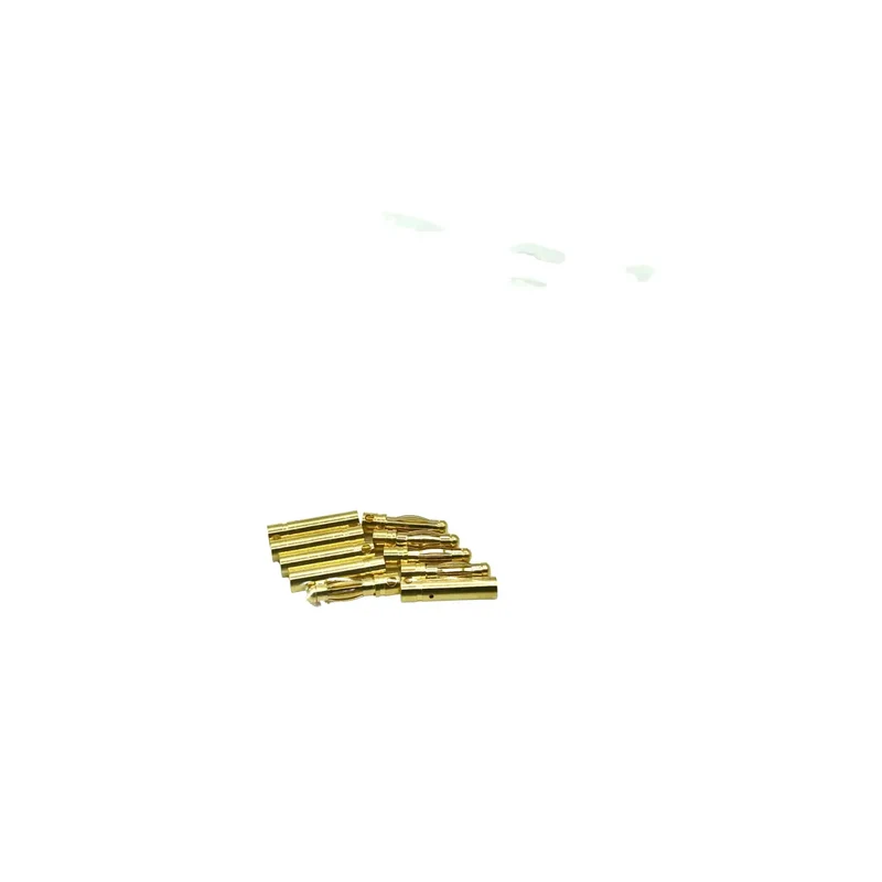 Mylipo 5 Paar 4mm Goldkontaktstecker