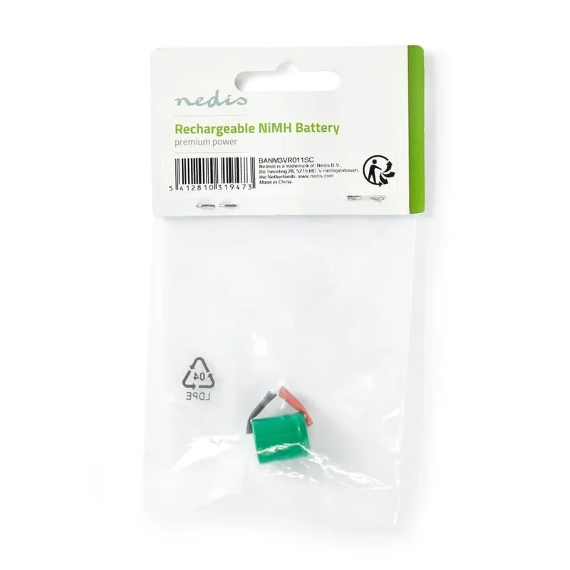 Batterie 1.2v 300mAh NiMh à Souder