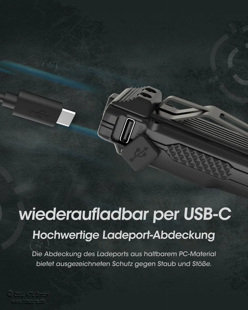 Nitecore LED Taschenlampe EDC27, bis zu 3000 Lumen