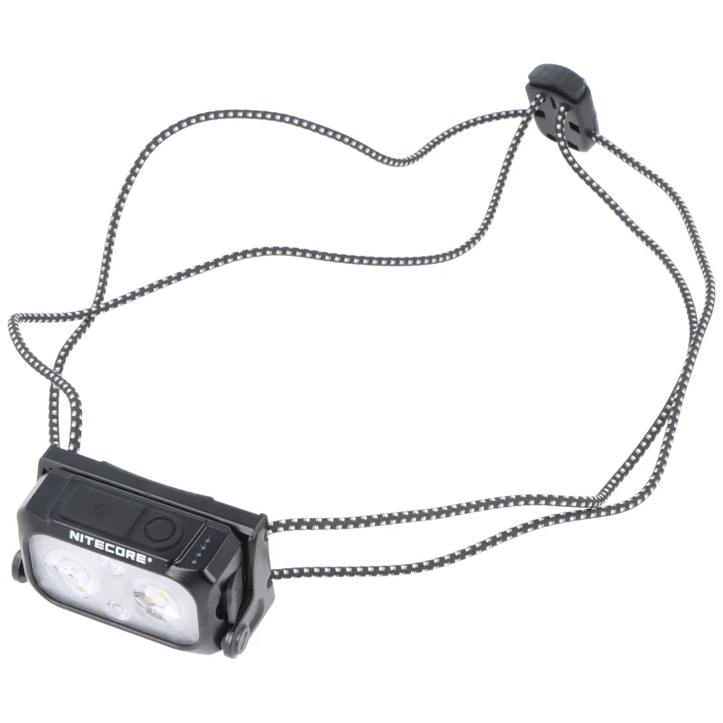 Nitecore NU25UL Stirnlampe, ultra leicht, einfaches Riemen-Kopfband, 3 Lichtquellen, zwei Tasten Bedienung