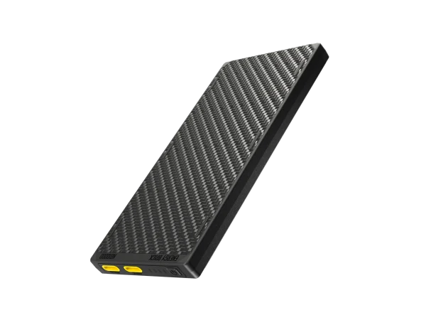 Nitecore Powerbank NB10000 GEN3, kompakte und leichte 10.000mAh Powerbank aus Kohlefaser, mit zwei USB-C-Ports