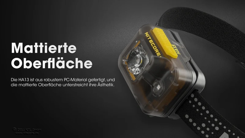 Nitecore Stirnlampe HA13 - 350 Lumen