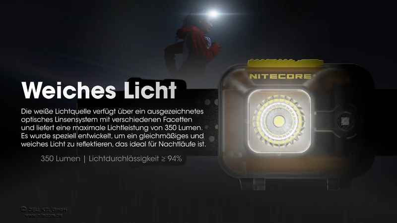Nitecore Stirnlampe HA13 - 350 Lumen