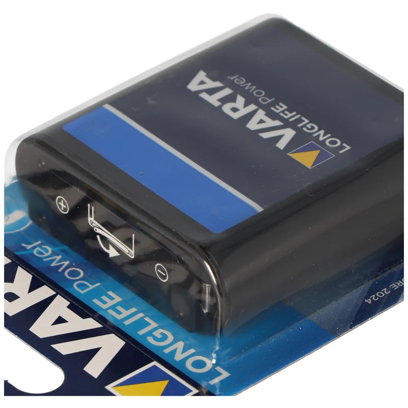 Varta Longlife Power (ehem. High Energy) 4,5V, MN1203, 3LR12, 3LR12P Flachbatterie