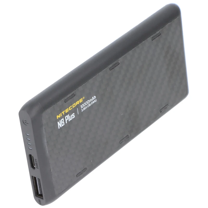 Nitecore Powerbank NB Plus, 10.000mAh Kapazität, wasserdicht, ultraleicht und kompakt