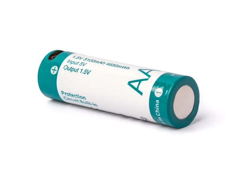 Keeppower AA 1,5 V Li-Ion-Akku mit 3100 mAh* mit Batteriewechsel-Erkennung für Verbraucher