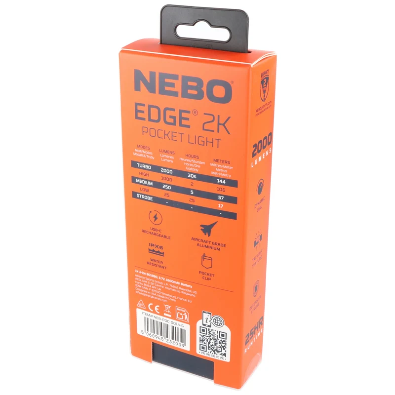 NEBO NEB-POC-0014-G – Das ultimative Arbeitslicht für Profis, IP67 Schutz mit maximal 1000 Lumen