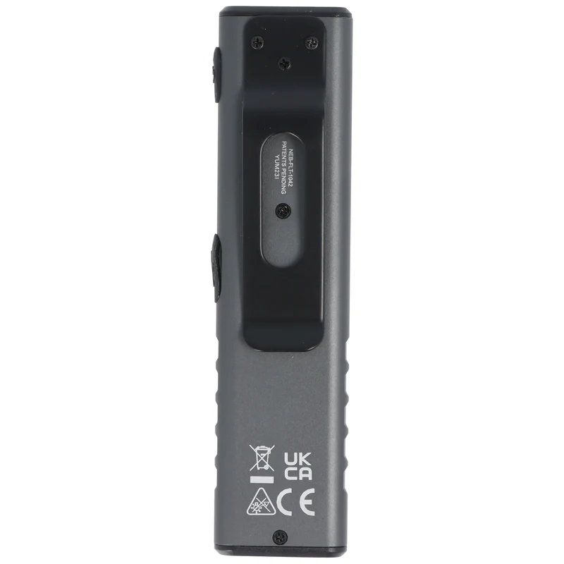 NEBO NEB-FLT-1042-G, die leistungsstarke LED-Taschenlampe mit Magnetfuß & Akku