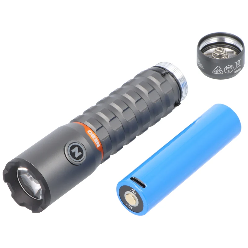 NEBO NEB-0033-G TORCHY 2K (USB C) – 2000 Lumen Taschenlampe in Box