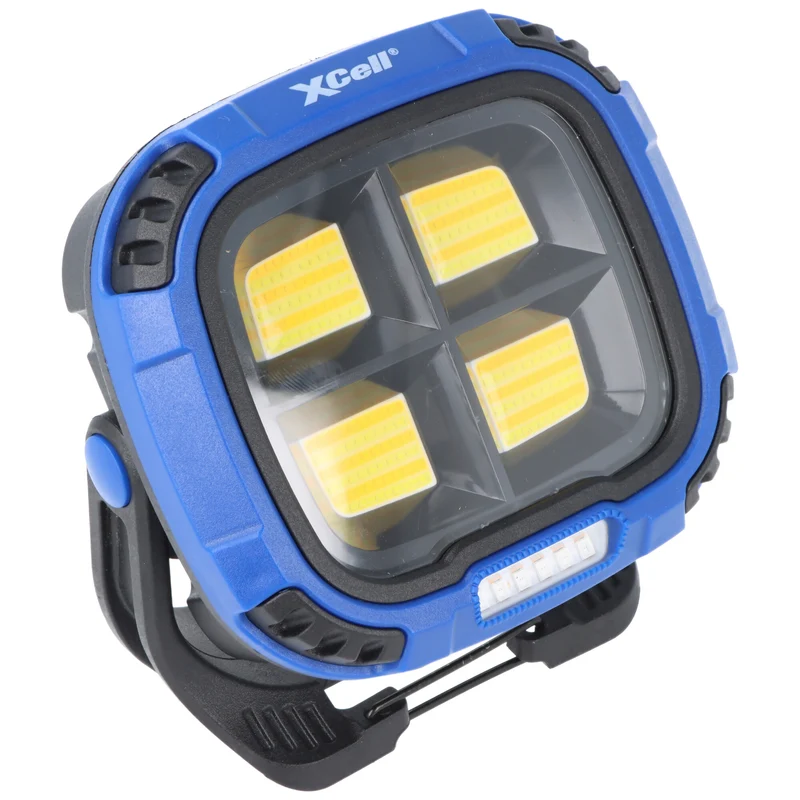 XCell Work Dual LED-Leuchte, vielseitige Arbeitsleuchte, 4 Lichtmodi, magnetisch, wiederaufladbar