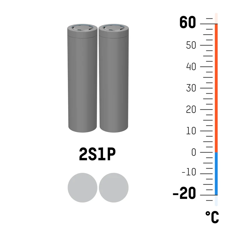 Ansmann, Lithium-Ionen Akkupack 7,27 Volt / 3500 mAh / 2S1P