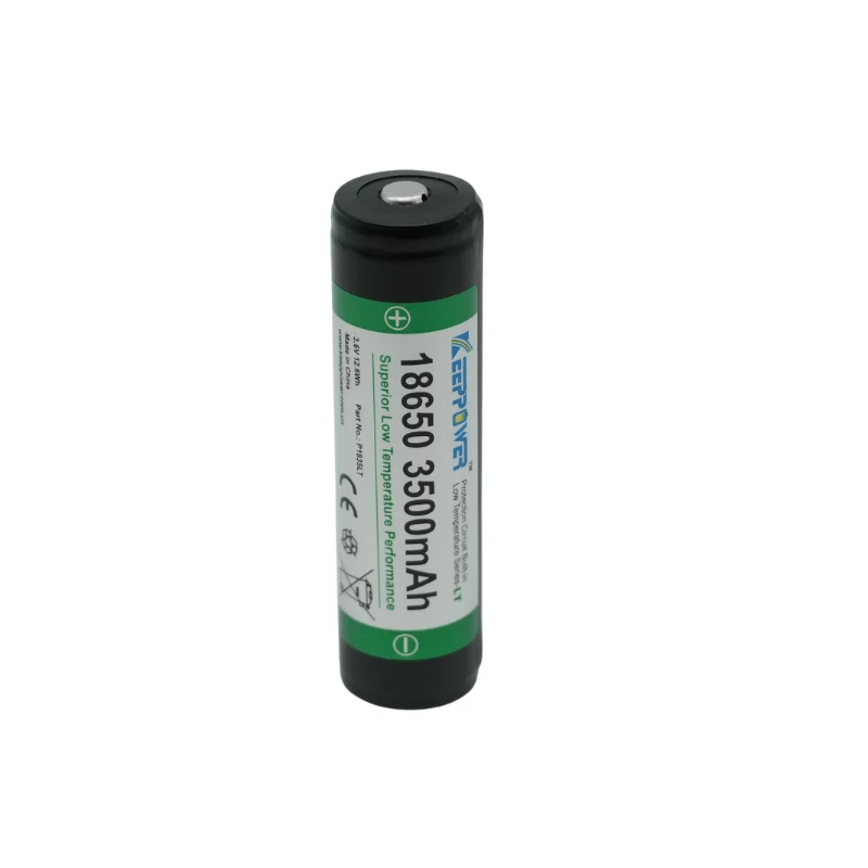 Keeppower 18650 - 3500mAh Low Temperature 3,7V Li-Ion-Akku geschützt P1835LT