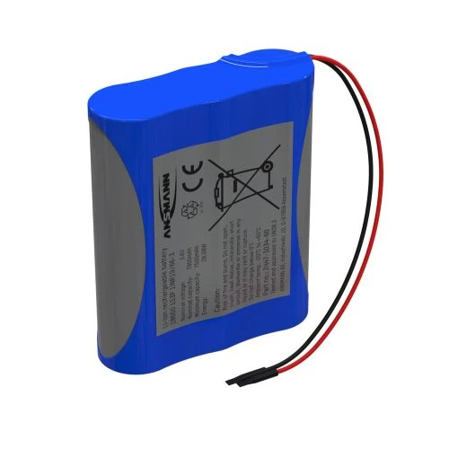 Ansmann Lithium-Ionen Akkupack 3,6 Volt/7800 mAh/1S3P, ideal für mobile Anwendungen