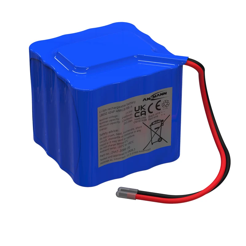 Ansmann Lithium-Ionen Akkupack 14,54 Volt / 14000 mAh / 4S4P,ideal für mobile Anwendungen