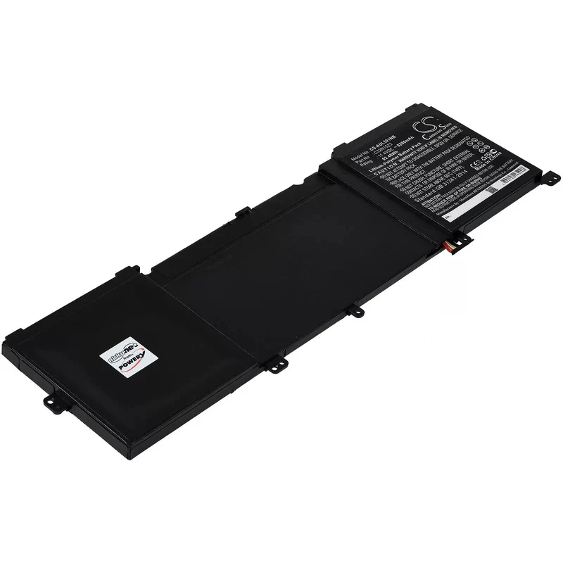 AccuCell Akku passend für Laptop Asus Zenbook UX501VW-FY062T, UX501VW-F145T, Typ C32N1523 - 11,4V - 8200 mAh