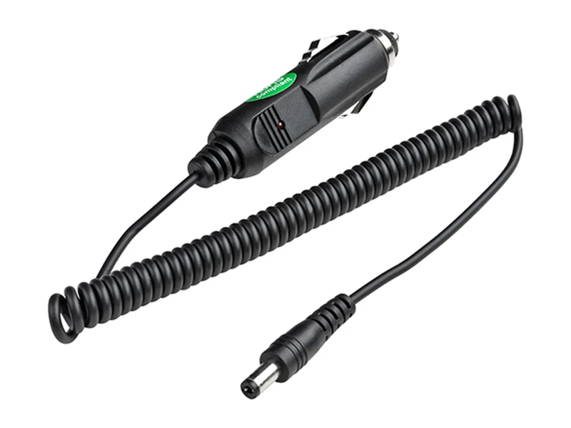 Keeppower KFZ-Adapter mit DC-Stecker 12V 2A Spiralkabel