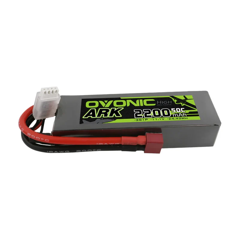 Ovonic Car 2S 120C 5200mAh 7,4V Hardcase RC LiPo-Akku mit Deans T-Stecker (2 St.)