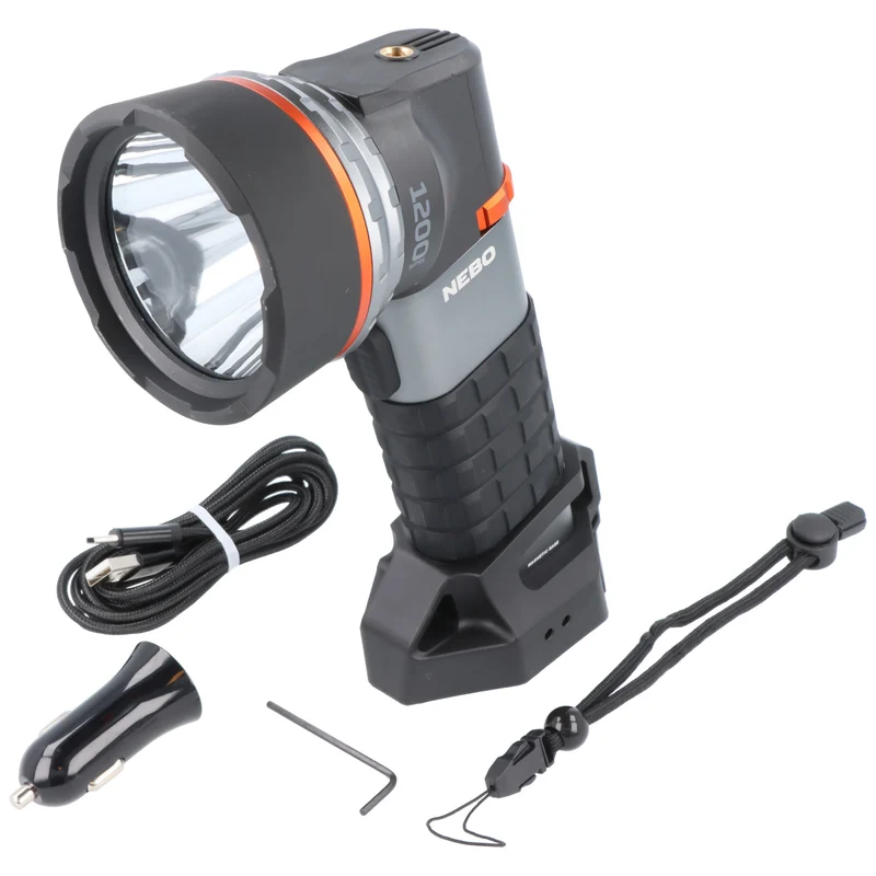 NEBO Luxtreme SL75 1200 Meter max. Leuchtweite, mit USB-C Anschluss, IP67