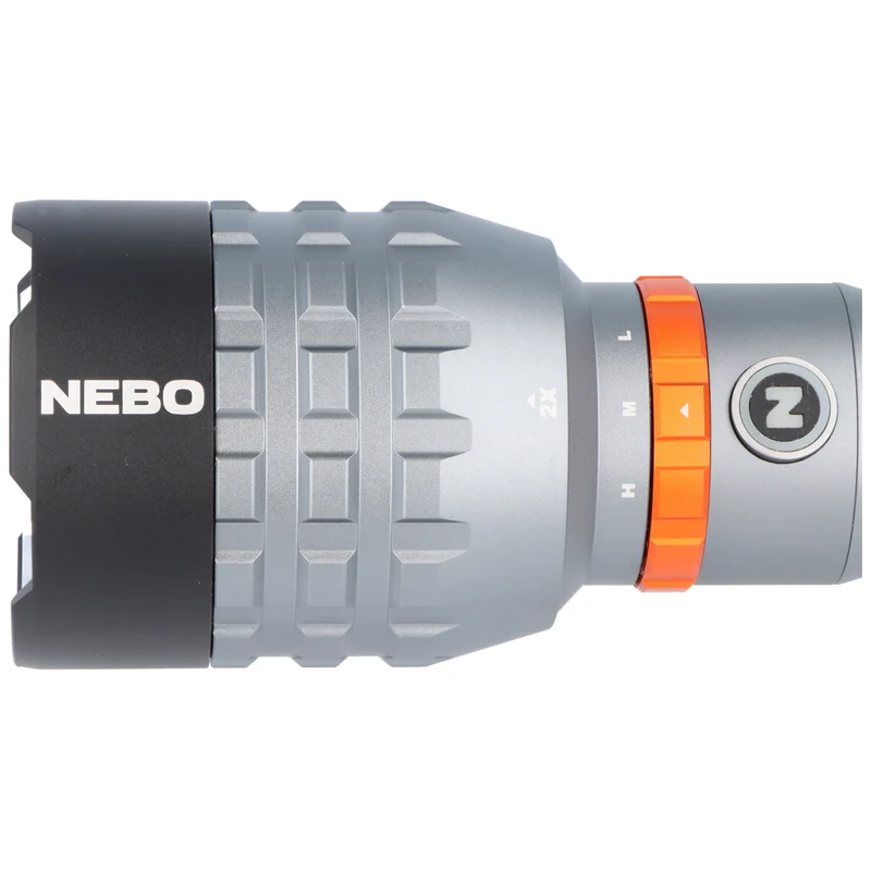 NEBO Davinci 18000 LED Taschenlampe, 18000 Lumen, bis zu 253 Meter Leuchtweite, wiederaufladbar