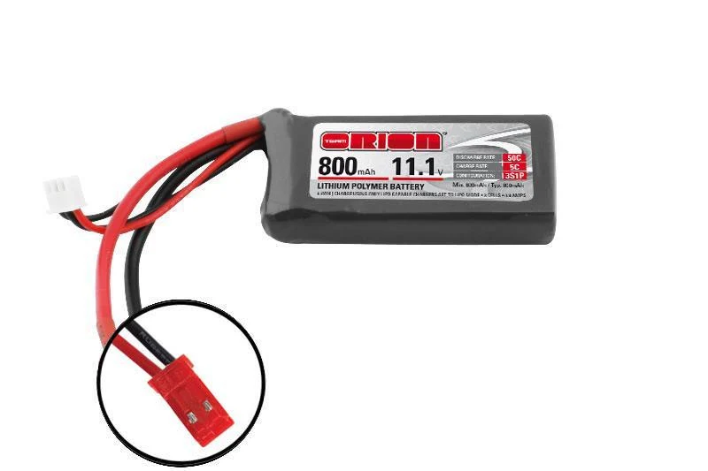 Absima Team Orion LiPo 800 3S 11,1V 50C JST