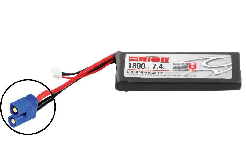 Absima Team Orion LiPo 1800 2S 7,4V 50C EC3