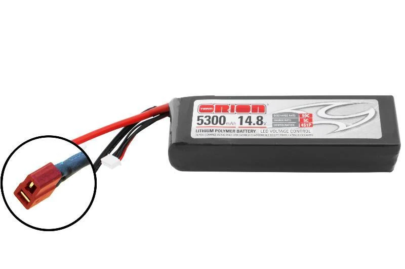 Absima Team Orion LiPo 5300 4S 14,8V 50C Deans