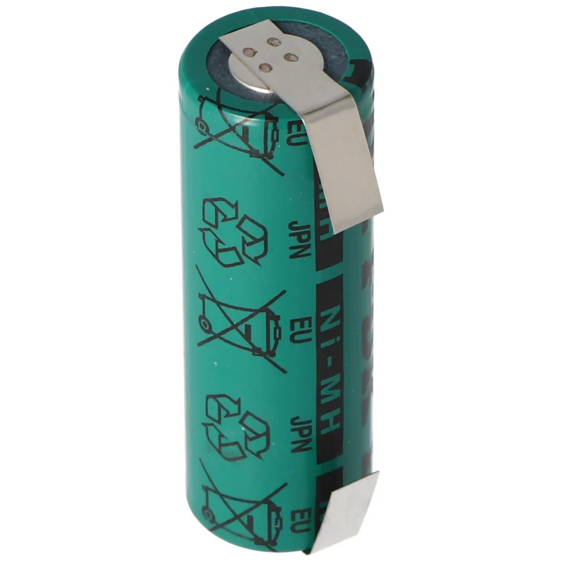 FDK Sanyo HR-AU Twincell A-Zelle 1,2V 2700mAh Lötfahne U-Form