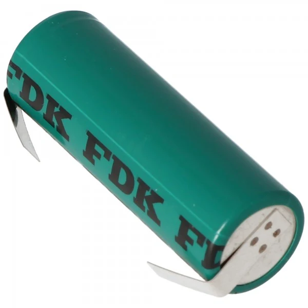 FDK Sanyo HR-AU Twincell A-Zelle 1,2V 2700mAh Lötfahne U-Form