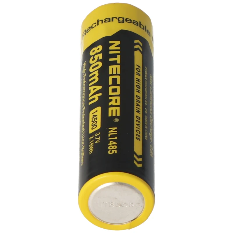 Nitecore 14500 3,7V 850mAh NL1485 Li-Ion Akku