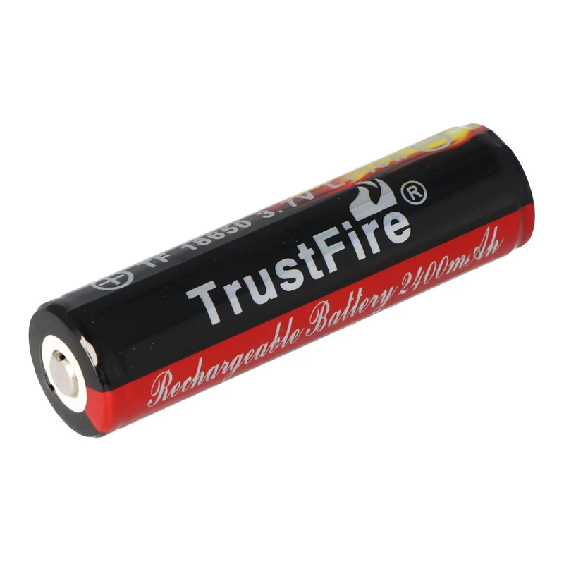 Trustfire 18650 2400mAh 3,7V geschützt Li-Ion Akku