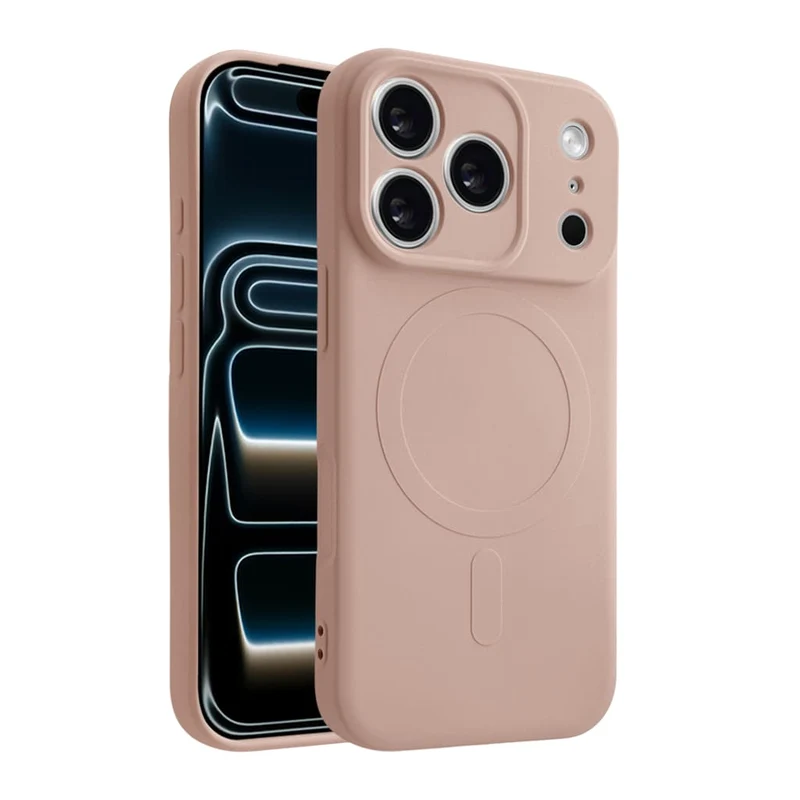 Casify Siliconen Hoesje met MagSafe voor de iPhone 17 Pro / 18 Pro - Roze