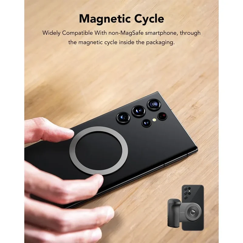 Veger Powerbank Snapcam met MagSafe – 5000 mAh – 20W – Zwart