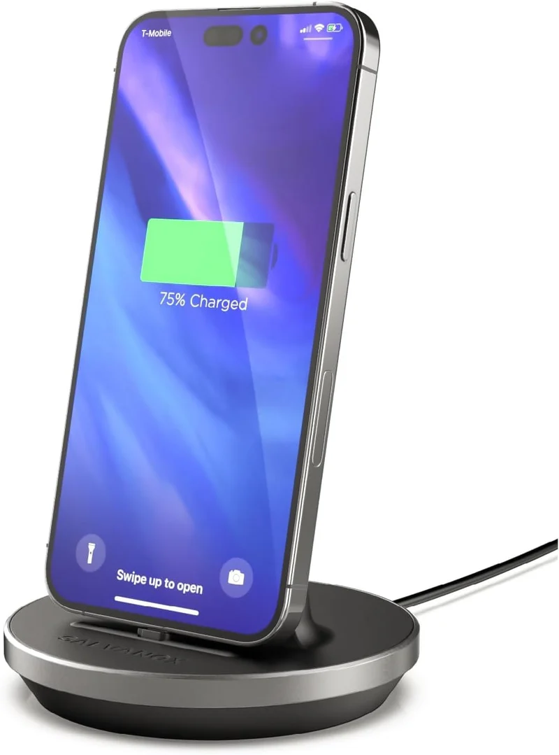 Encased iPhone Charging Stand [Apple MFi Certified] NonWireless Lightning Dock Charger for iPhone 7/8 Plus X XR XS Max, iPhone