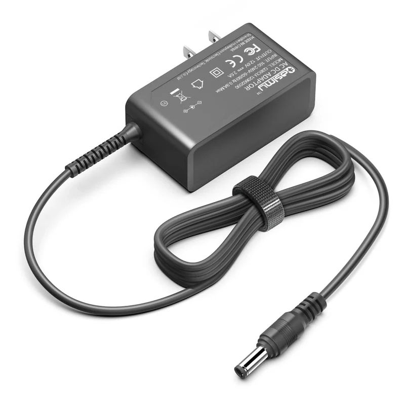 CASIMY 12V Power Supply Cable Compatible with Logitech Meetup 960001101 VR0007 860000525 960001201 Meet up HD Video Audio Co
