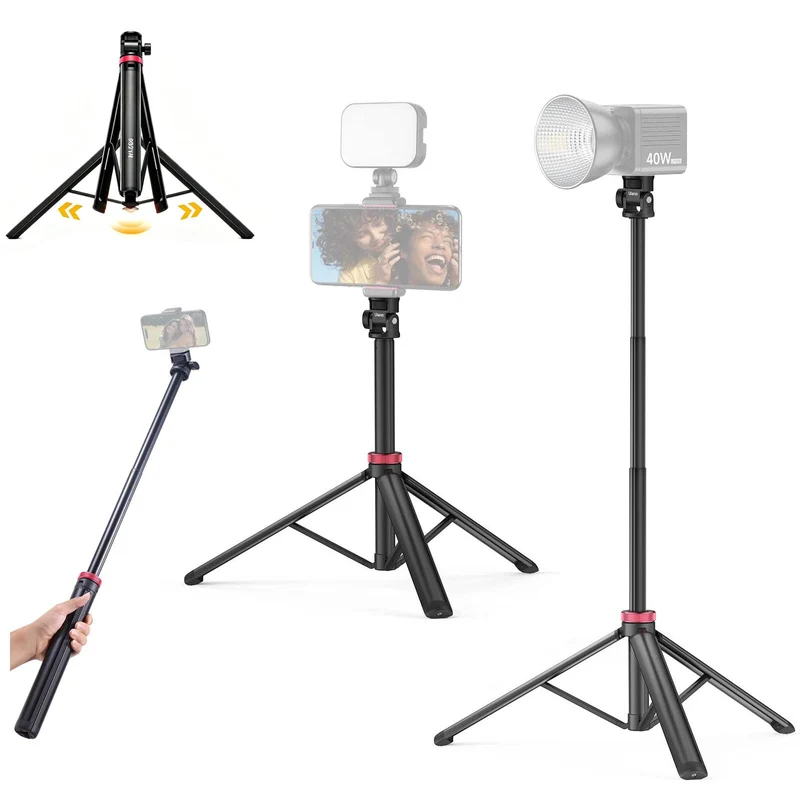 Ulanzi MT79 81 Portable AutoOpen Tripod Photography Video Light Stand