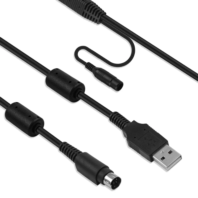 Puiixur Replacement USB Webcam Power Cable Data Cord Compatible with Logitech PTZ Pro / CC2900e 2900ep CC3500e 3000e Webcam,9.5F