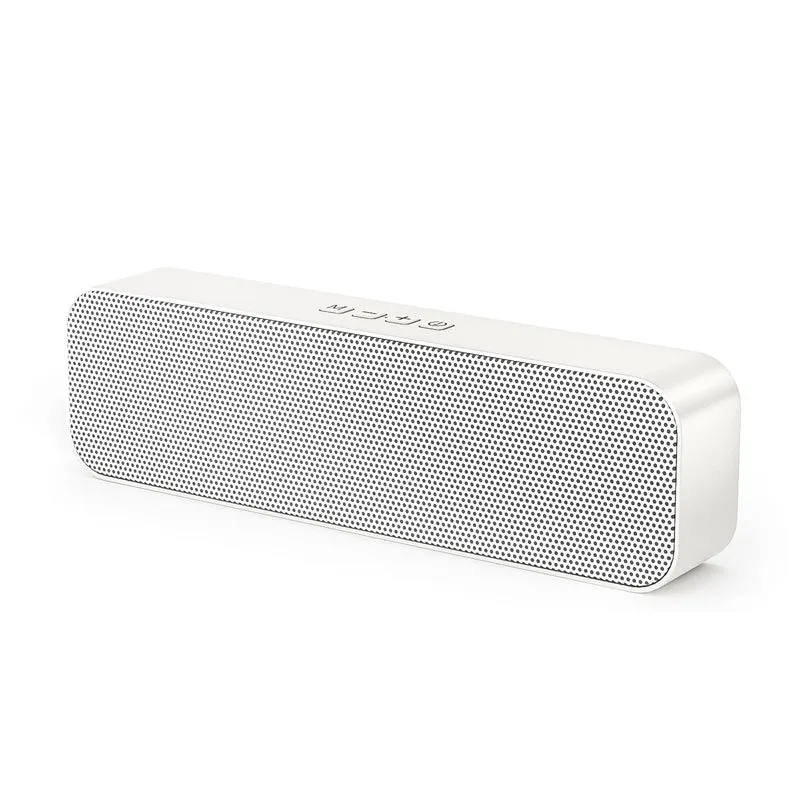 Computer Speaker for Desktop,Rechargeable PC Speaker,Small Computer Soundbar with Stereo & Bass,3.5mm Auxin,Bluetooth,TF Port,L