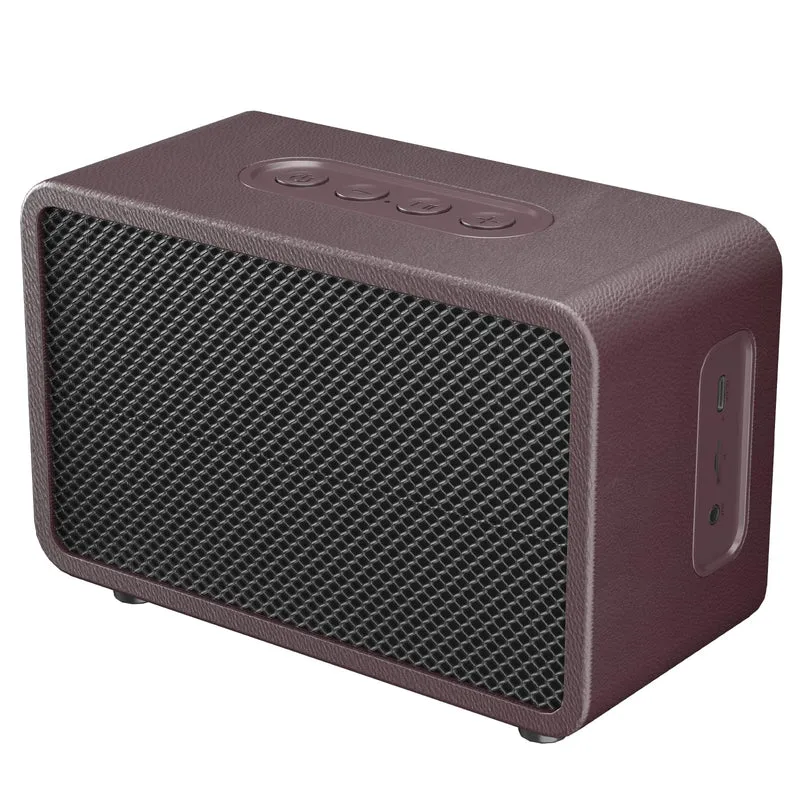 Bluetooth Speaker Portable Media Players Clear Loud Stereo Sound Deep Bass Wireless Speaker 20W Double Horn Retro Desktop speake
