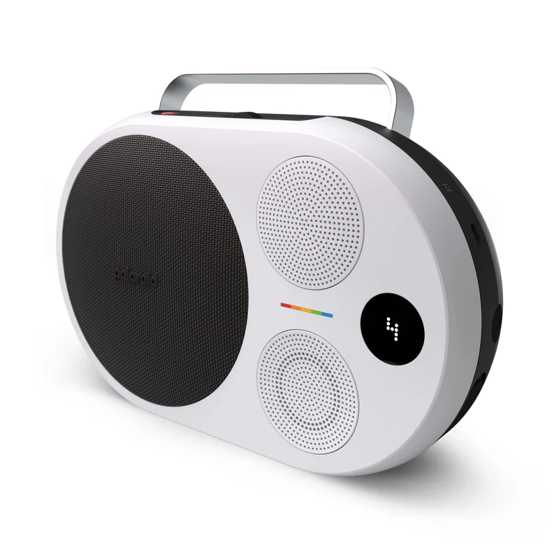 Polaroid P4 Music Player (Black) Powerful Large Room Wireless Bluetooth Speaker Rechargeable with Dual Stereo Pairing