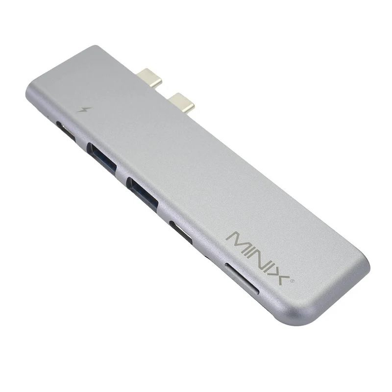 MINIX Accessory NEO CDGR USBC Multiport Adapter w HDMI Output for MacBook