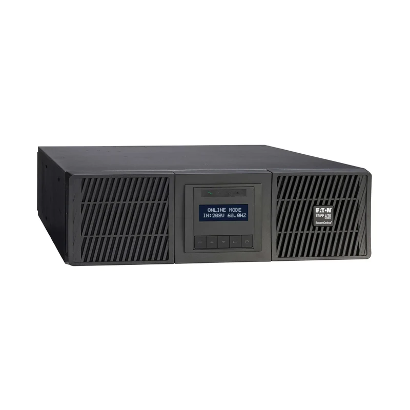 Eaton Tripp Lite SU5000RT UPS 5000VA / 4500W, 208V, Online DoubleConversion, Pure Sine Wave, 3U Rack Mount, 4 Outlets, Network