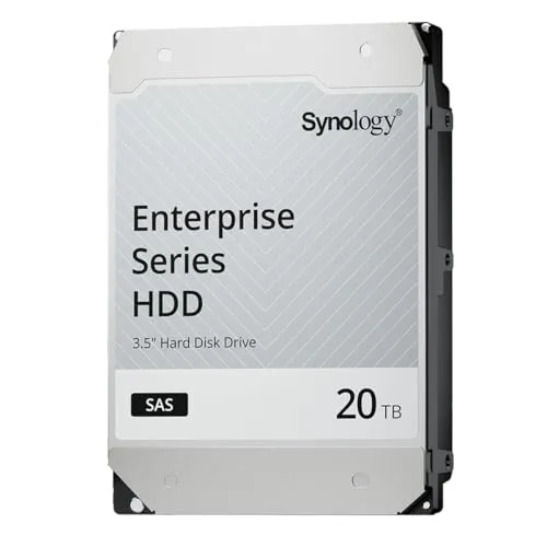 Synology Has5310 Hard Drive Enterprise 20 Tb Internal 3.5 Sas 12Gb/S 7200 Rpm
