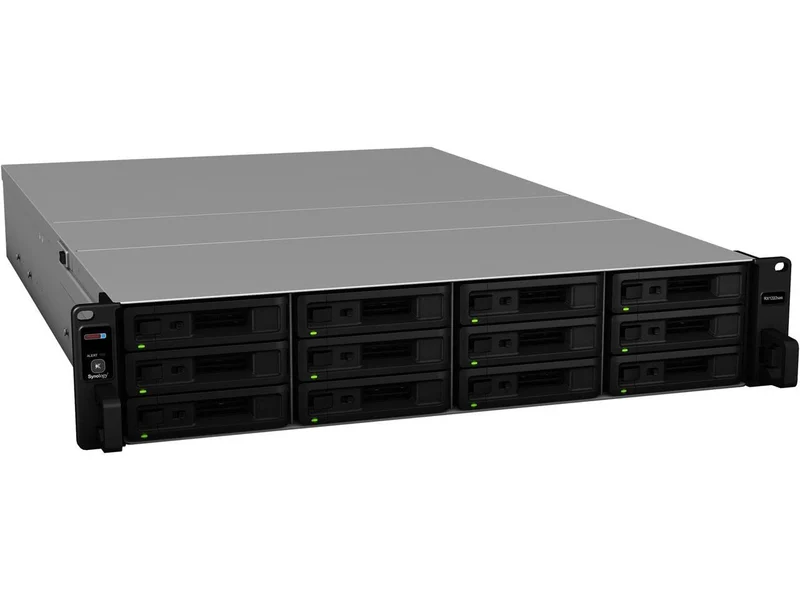 Synology Rx1222Sas Drive Enclosure Serial Attached Scsi (Sas), Sata Sas Host Interface 2U RackMountable