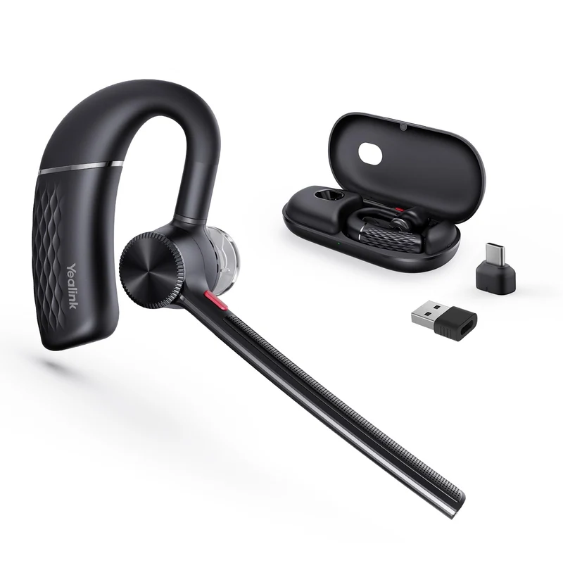 Yealink BH71 Pro Bluetooth Headset with USBC/A Dongle, Teams Certified, Wireless Earphone for Cell Phone,PC,Laptop,Noise Cancel