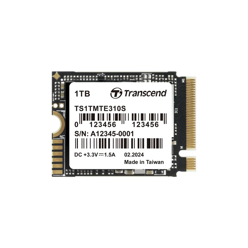 Transcend SSD TS1TMTE310S 1TB M.2 2230 PCIe Gen4x4 NVMe 3D TLC SSD Retail