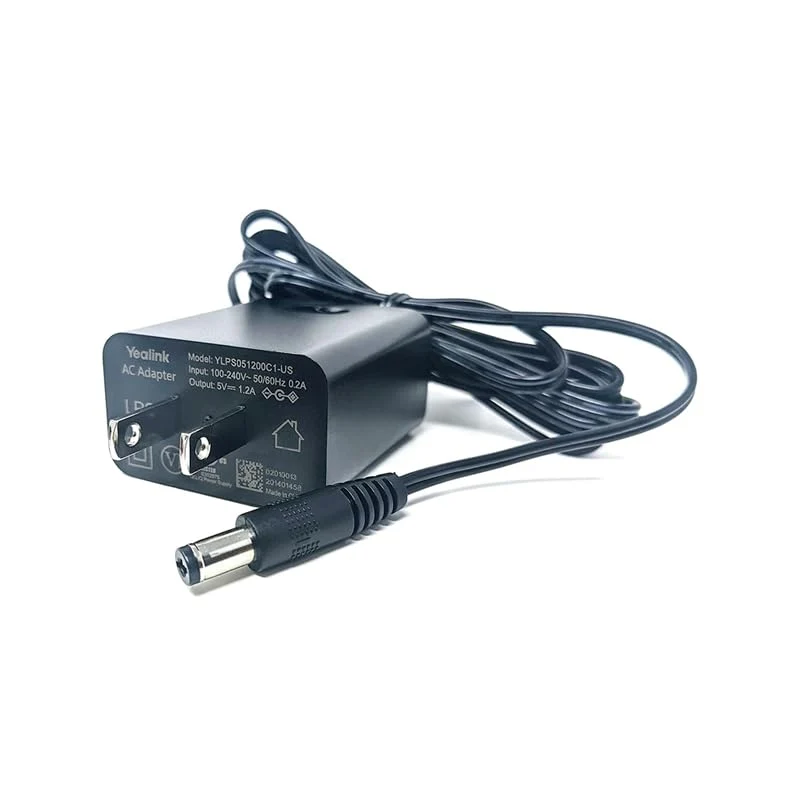 Yealink Accessory 330000011036 5V 1.2A PS f T20PT22PT26PT28PT41PT42G RTL