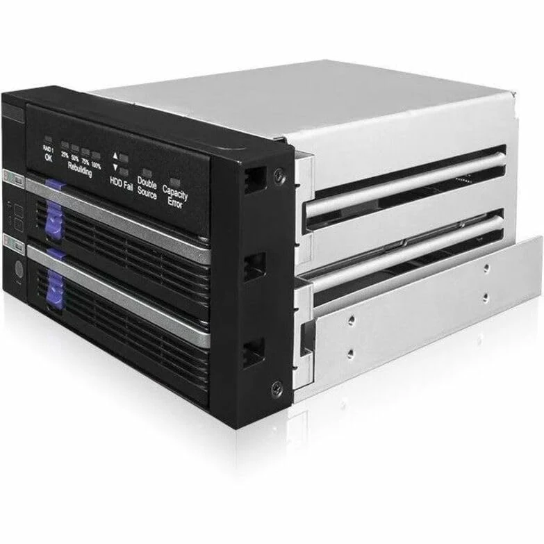 ICY DOCK RD MB901SPRB R1 FatCage RAID Dual2.5 3.5SATA Drive Removable RAID1