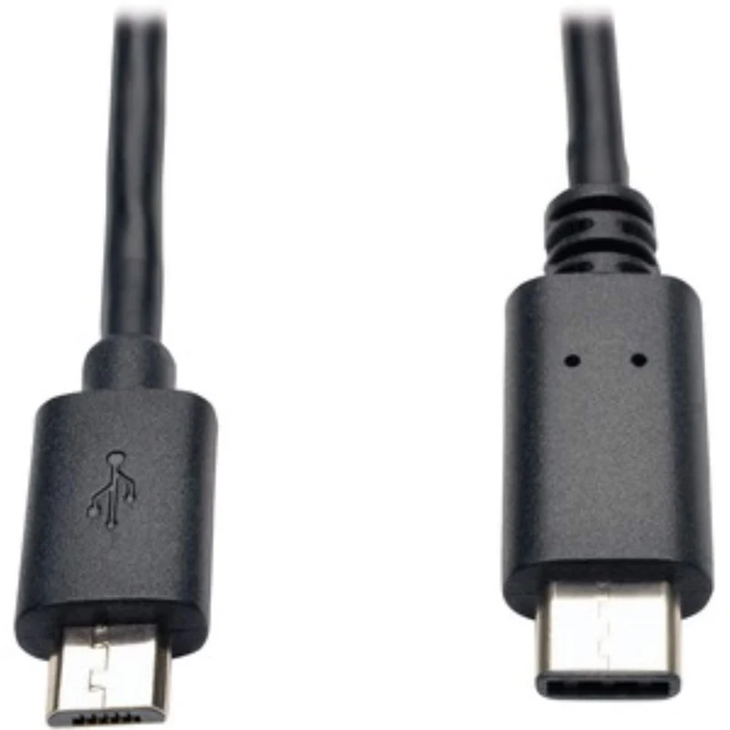 Tripp Lite 6ft USB 2.0 HiSpeed Cable MicroB Male to USB TypeC USBC Male