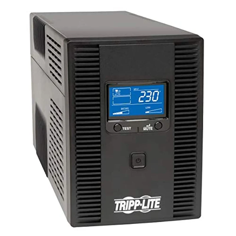 Tripp Lite Smart UPS LCD 1500VA Tower LineInteractive 230V, 900W, 8 C13 Outlets, 2Year Warranty (SMX1500LCDT)